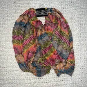 Vibrant Multicolor Infinity Women's Scarf